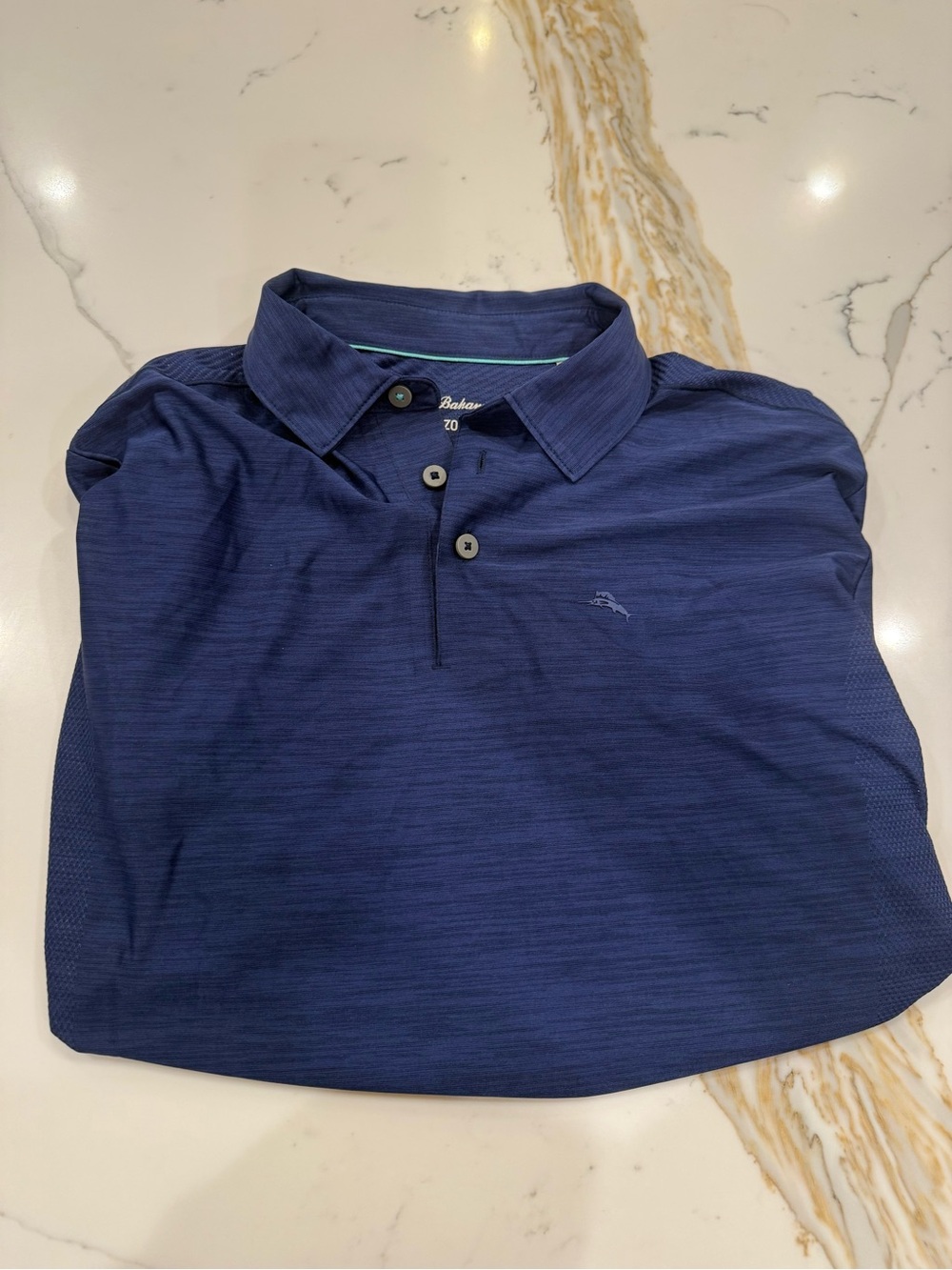 Tommy Bahama Men's Navy Vented Polo Shirt